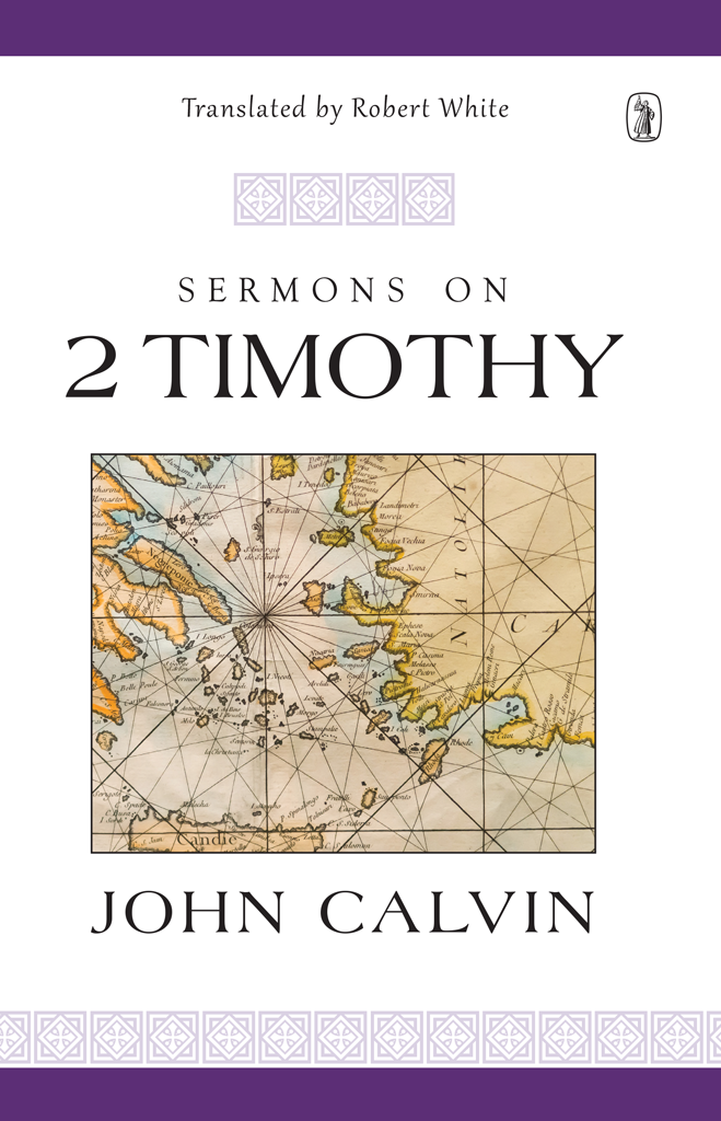 cover image for sermons on 2 timothy by John Calvin
