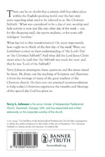 The Christian Sabbath by Terry Johnson